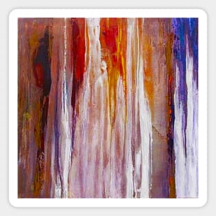 luxury abstract painting Magnet